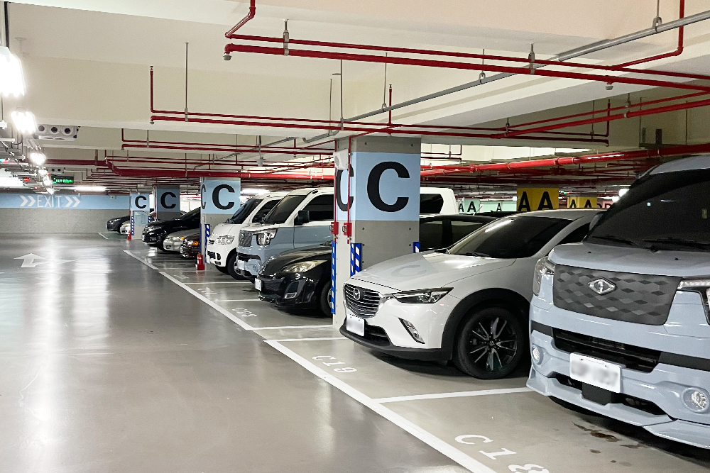  澎湖中興國小地下停車場