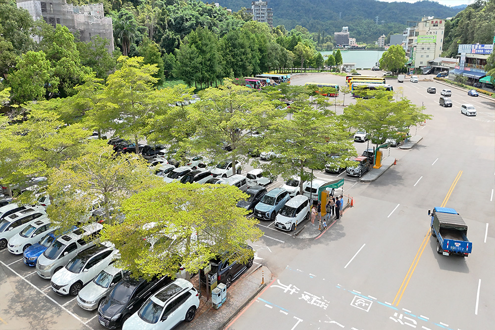 南投日月潭中興停車場