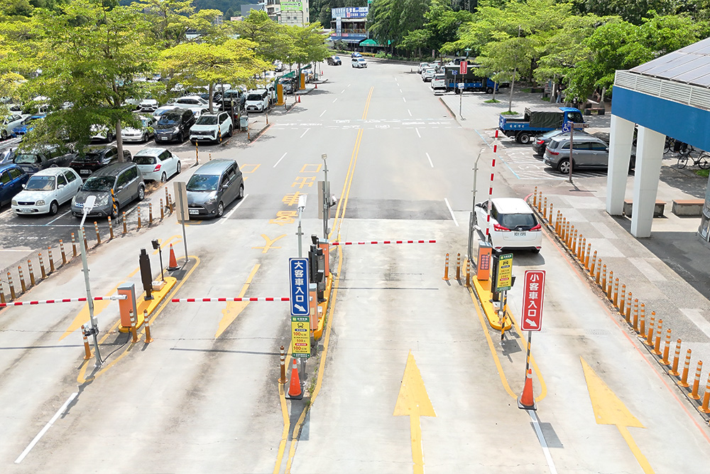 南投日月潭中興停車場